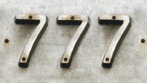 Tajemnicze Znaczenie 777 przedstawionych na zdjęciu